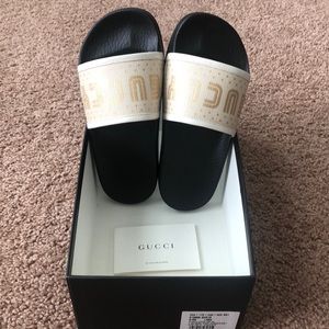 Supreme Guccy Star Women’s Slides Size 35 NWB